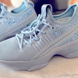 Steve Madden Jewel Sparkle Bedazzled Shoes Size 7.5